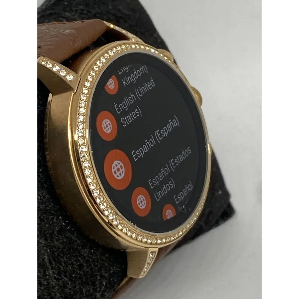 Fossil Gen 4 Authentic Digital Dial Smart Watch Custom Band FTW6015 LT307